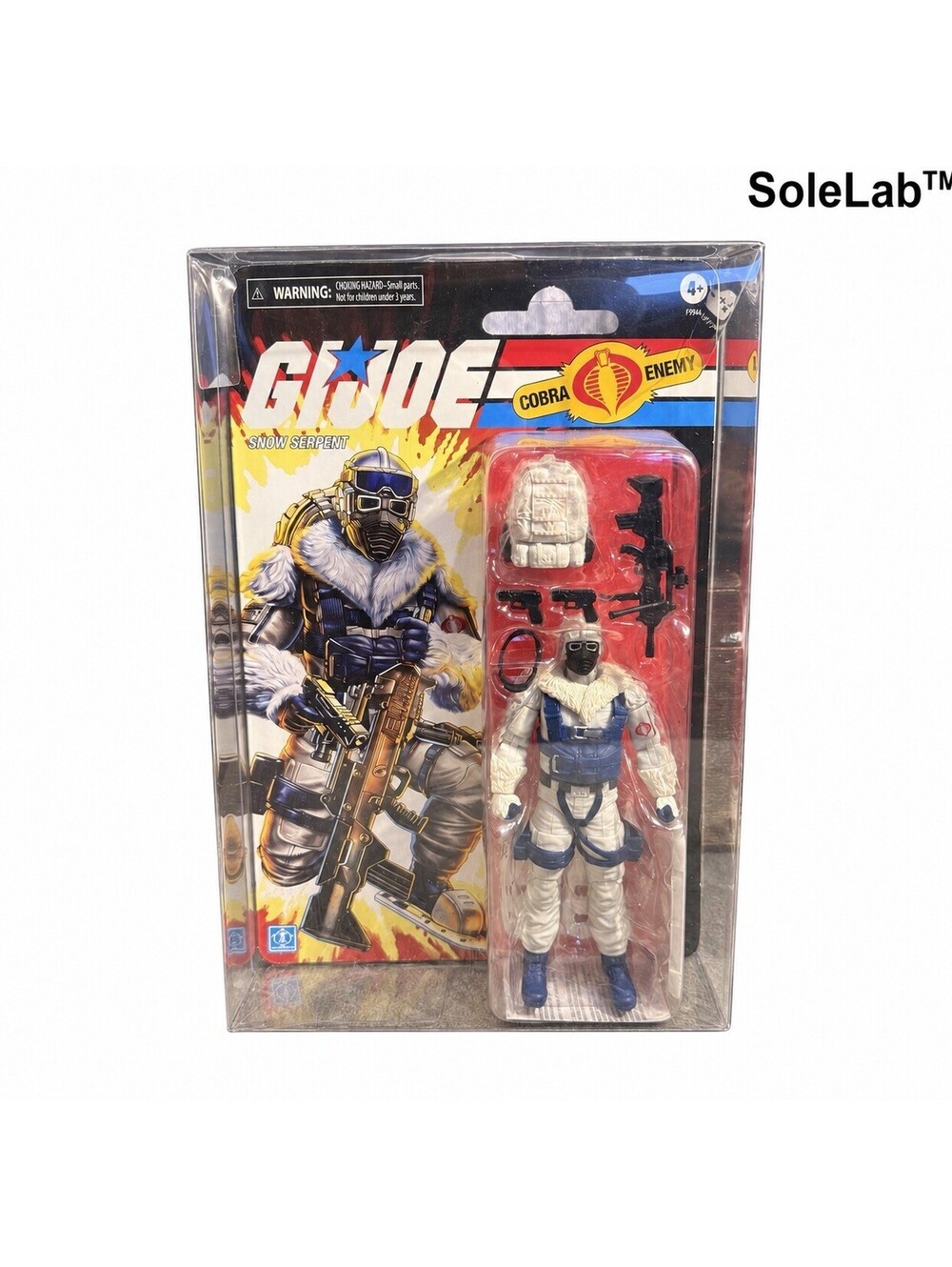 G.I. Joe Classified Retro Snow Serpent 6” Sealed w/ Protective Case
